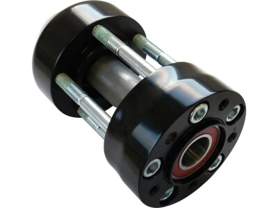 Single Rotor ABS Front Wheel Hub Black ABS Single Flange