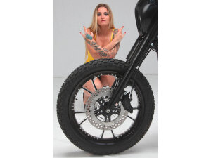 T-5 Wheel Midnight Series 23" 3,50" ABS Single Flange Front