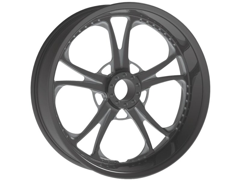 T-5 Wheel Midnight Series 23" 3,50" ABS Single Flange Front