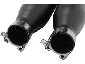 Performance Slip-On Muffler For Softail High Black Powder Coated