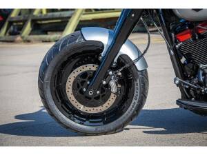 Steel Front Fender for Softail Models Long Version for Fat Boy Raw 18"