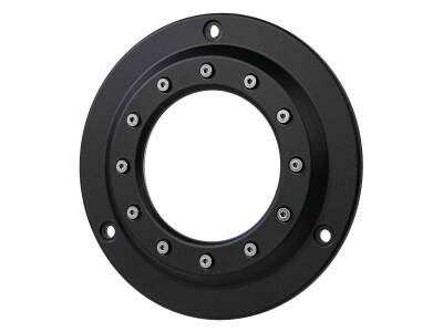Porthole Derby Cover 3-hole Black Satin