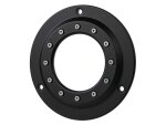 Porthole Derby Cover 3-hole Black Satin