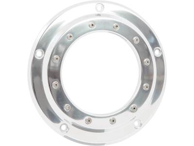 Porthole Derby Cover 5-hole Aluminium Polished