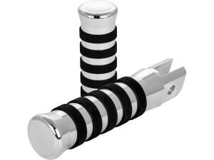 O-Ring Foot Pegs For Softail 18-up Rider Aluminium Polished