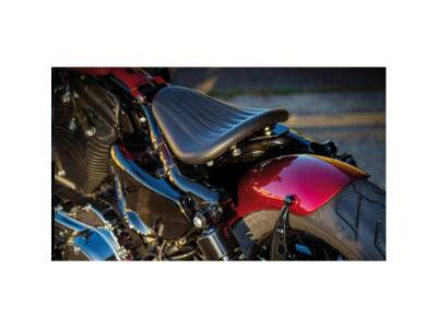 Bobber Solo Seat Mounting Kit for Sportster Black Powder Coated