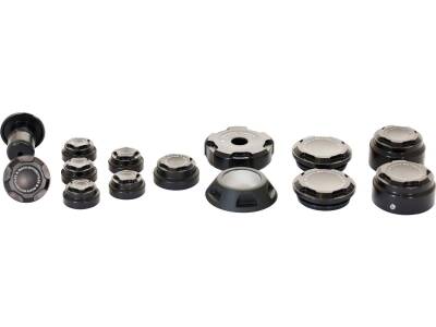 Premium Cover Kit for Nightster With Ricks Logo Black Satin