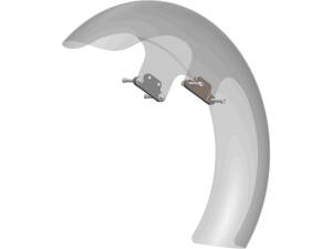 Front Fender Mounting Bracket for 21" Wheels on Touring Models Machine Finish
