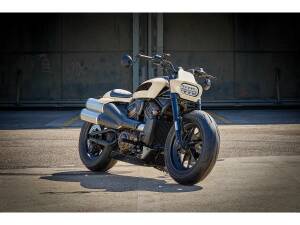 FAT NUMBER Headlamp Fairing for Sportster S Models Raw