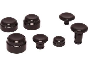 Smooth Cover Kit for Softail Matte Black Powder Coated