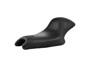 Cafe Seat for Sportster Smooth Black