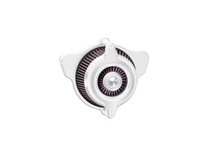 Power Blunt Air Cleaner Kit Chrome
