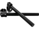 Clip-On Handlebar For 39mm Fork Tubes Dimpled Black...