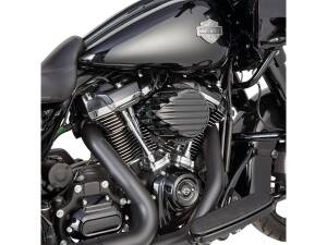 Finned Air Cleaner Black Anodized