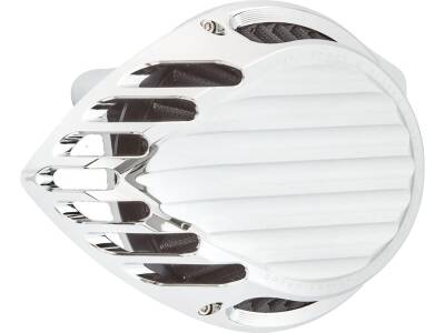 Finned Air Cleaner Chrome