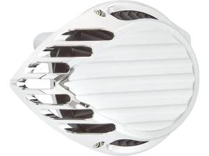 Finned Air Cleaner Chrome