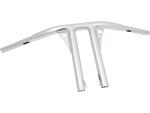 10 Straight-Up T-Bar Handlebar Non-Dimpled 4-Hole Chrome...