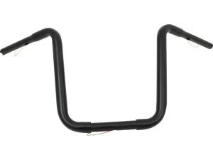 14 Standard Ape Hanger Handlebar Non-Dimpled 3-Hole Black...