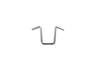 17 Standard Ape Hanger Handlebar Non-Dimpled 3-Hole Chrome 1 1/4" Throttle By Wire Throttle Cables