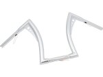 14 Bonanza Fat Handlebar Non-Dimpled 3-Hole Chrome 1...