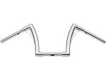 12 Bonanza Fat Handlebar Non-Dimpled 3-Hole Chrome 1...