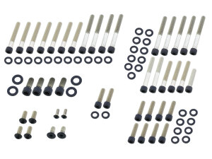 Complete Engine Screw Kit Screws for Sportster Primary-,...