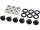 Exhaust Screw Kits Gloss Black Powder Coated