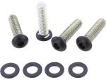 Handlebar Controls Clamping Screw Kit Gloss Black Powder...