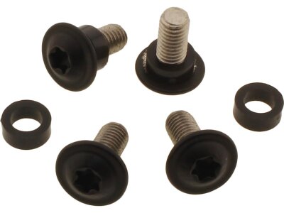 Belt Cover Screw Kit Satin Black Powder Coated
