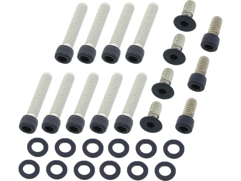 Primary Cover Screw Kit For FL Shovel, FX Shovel Satin Black Powder Coated