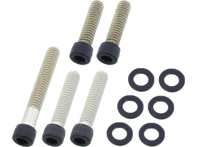Cam Cover Screw Kit Satin Black Powder Coated