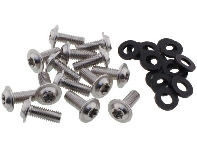 Chin Fairing Screw Kit Stainless Steel