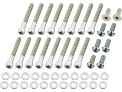 Primary Cover Screw Kit For Sportster Stainless Steel