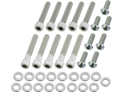 Primary Cover Screw Kit For Touring Stainless Steel