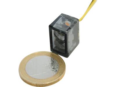 Cube 2 SMD V LED Turn Signal Height(mm): 17,5 , Width(mm): 11 , Depth(mm): 13 ,Approved for rear, vertical installation Smoke LED