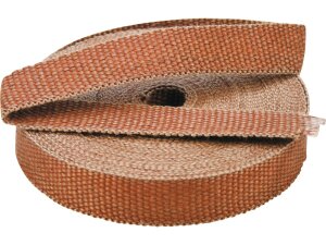 Insulating Exhaust Wrap 2" x 1/16" x 50 Ft. Roll Copper
