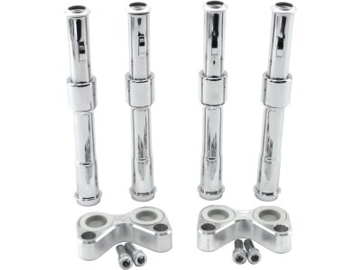 Pushrod Cover Kit Chrome