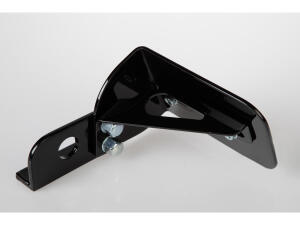 Short Seitlicher Kennzeichenhalter Black Gloss