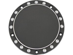 Drilled Clutch Cover 5-hole Bi-Color Anodized
