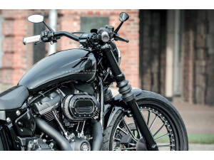 Speedo Riser 1 1/4" Clamp Diameter Gloss Black 1 1/4" Powder Coated