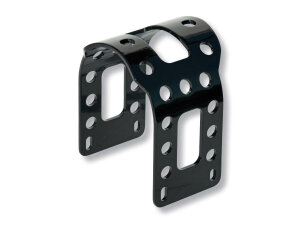 Fork Brace With OEM Wheel Gloss Black Powder Coated