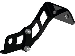 Medium Pro Side Mount License Plate Bracket Black
