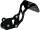 Medium Pro Side Mount License Plate Bracket Black