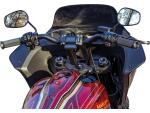 Clubstyle Riser Kit Height: 7", For 1 1/4" Handlebar, Digital Instrument Black Satin
