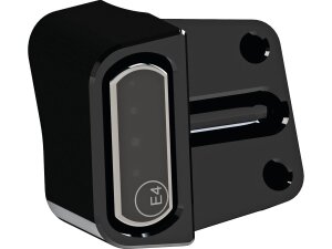 Inside Plate Stripe LED Turn Signal/Taillight/Brake Light 20° Slope Black Satin