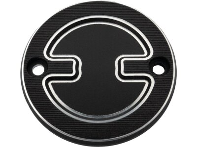 TB-S Timer Cover Black Cut Anodized