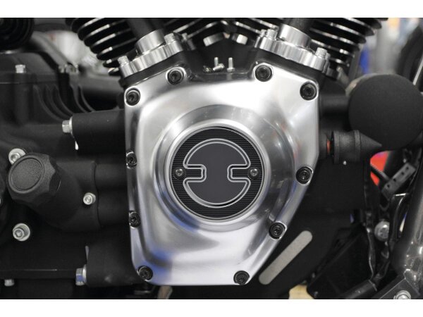 TB-S Timer Cover Black Cut Anodized