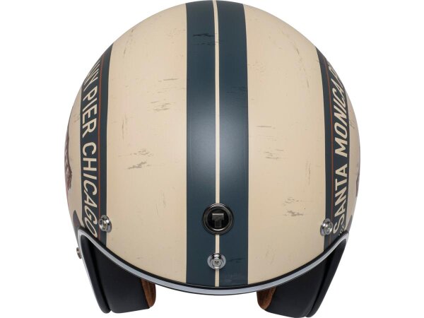 Del Mar (T-50) ECE Retro Jethelm Pacific Coast Highway Graphic "XS"