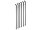 TTS Spoke Set, 17" long, black chrome