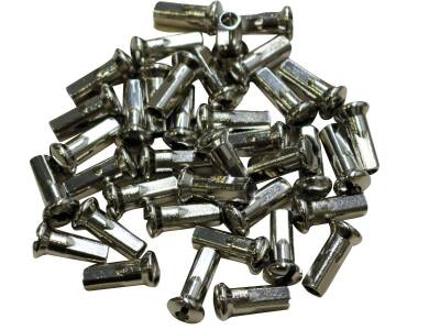 Spoke nipples (40) nickel plated M4, 5 mm